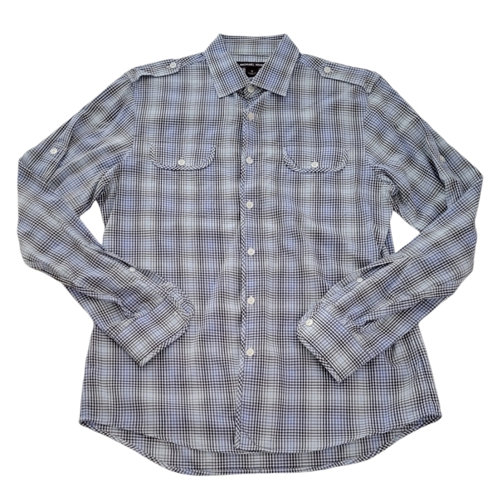 Michael Kors Tailored Fit Button Down Top